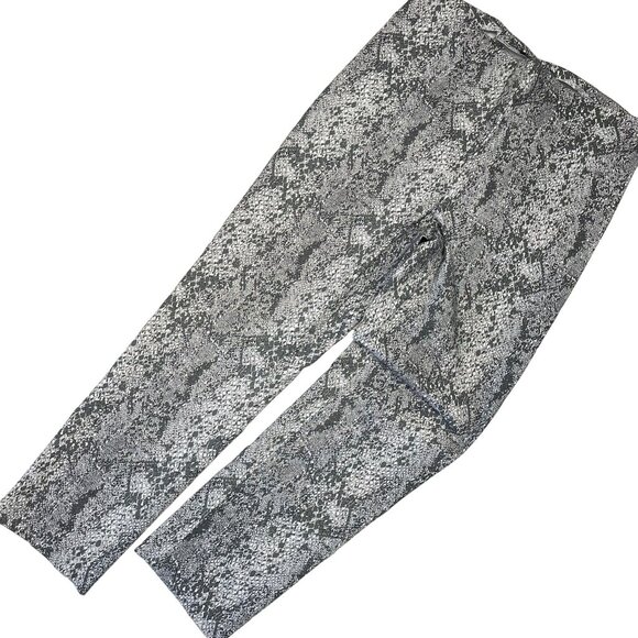 Soft Works Women Snake Print Pull on Skinny Pant SZ 14 Stretch Comfort Bussines - Picture 10 of 11